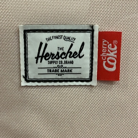 Hershel x Very Cherry Coke Cola Nova Mid backpack book bag new fits 13” laptop - Picture 7 of 13